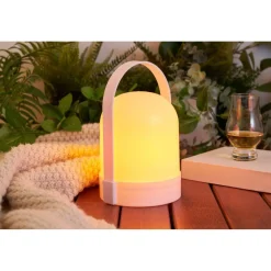 LED-lyhty Paulmann Pauleen Mobile Shine, valkoinen