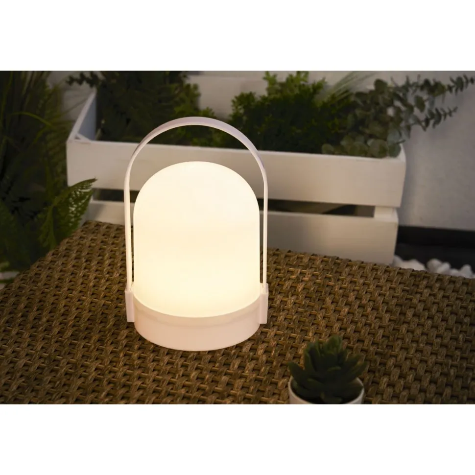 LED-lyhty Paulmann Pauleen Mobile Shine, valkoinen