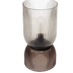 LED-lyhty AmandaB Collection 26 cm ruskea