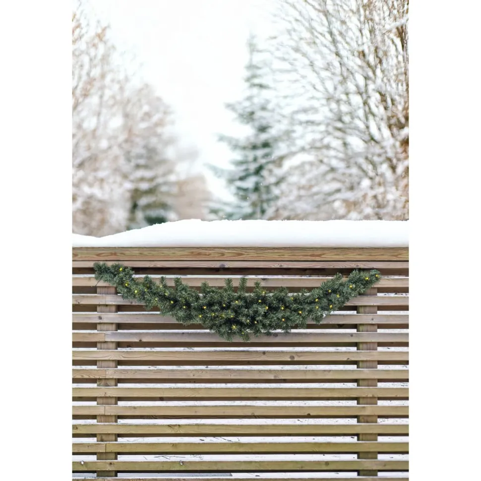 LED-valaistu havuköynnös Star Trading Ottawa, 150cm, vihreä