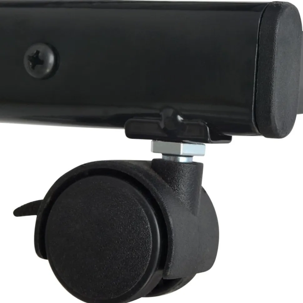 Lehtiteline 47,5x43x133 cm musta a4