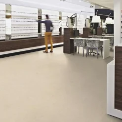 Linoleumilaatta Forbo Marmoleum Click Cloudy Sand 30x30 cm harmaa beige