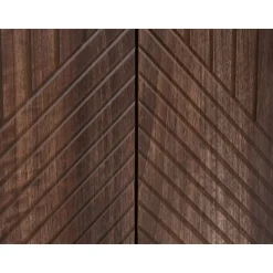 Lipasto ART DECO 4D, ruskea (2364)