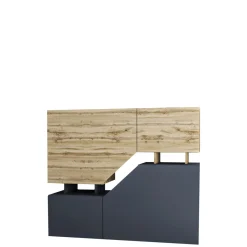 Lipasto CEELIAS, tummanharmaa/beige (3764)