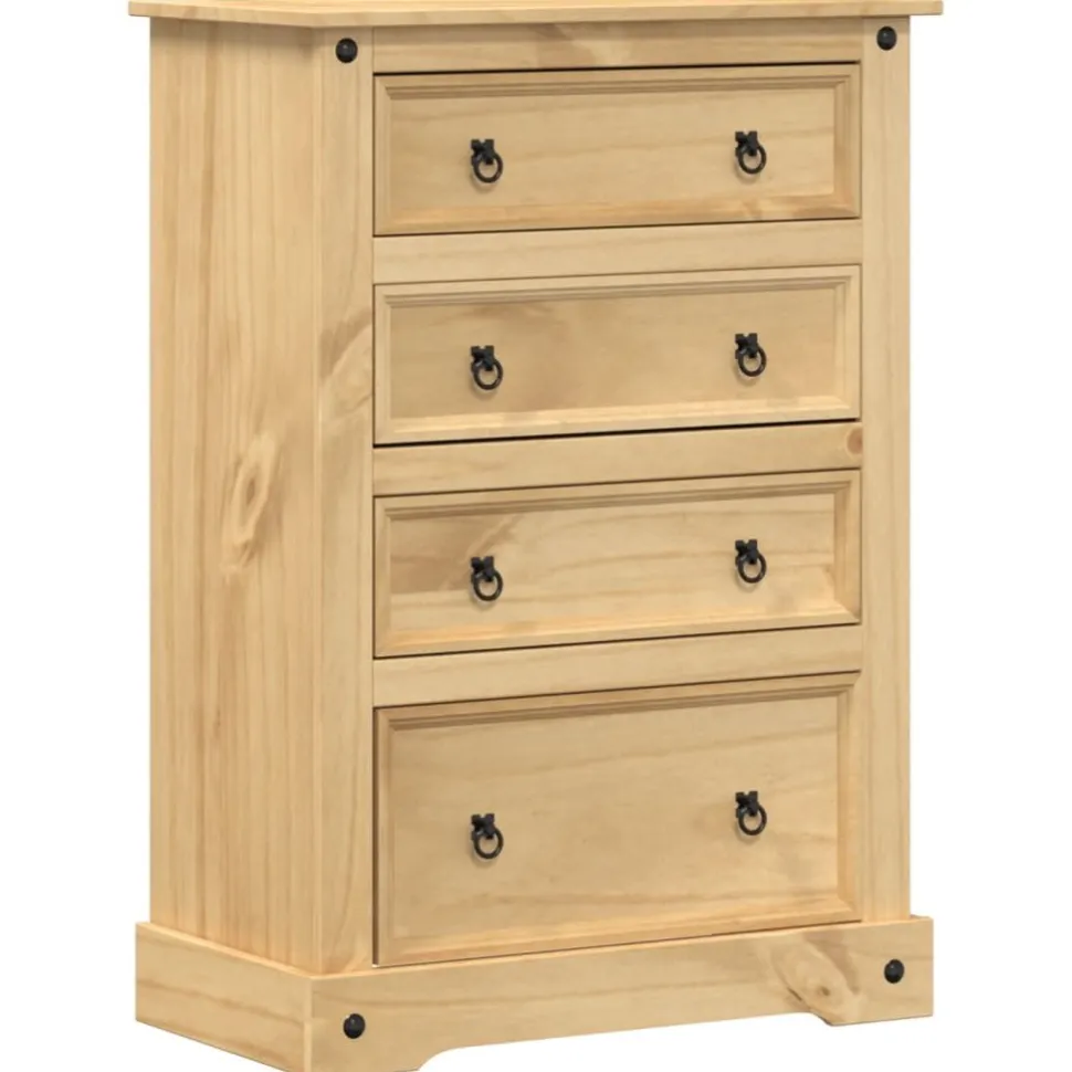 Lipasto Corona 80x43x114 cm täysi mänty (05672)