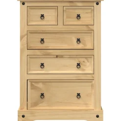 Lipasto Corona 80x43x114 cm täysi mänty (05671)
