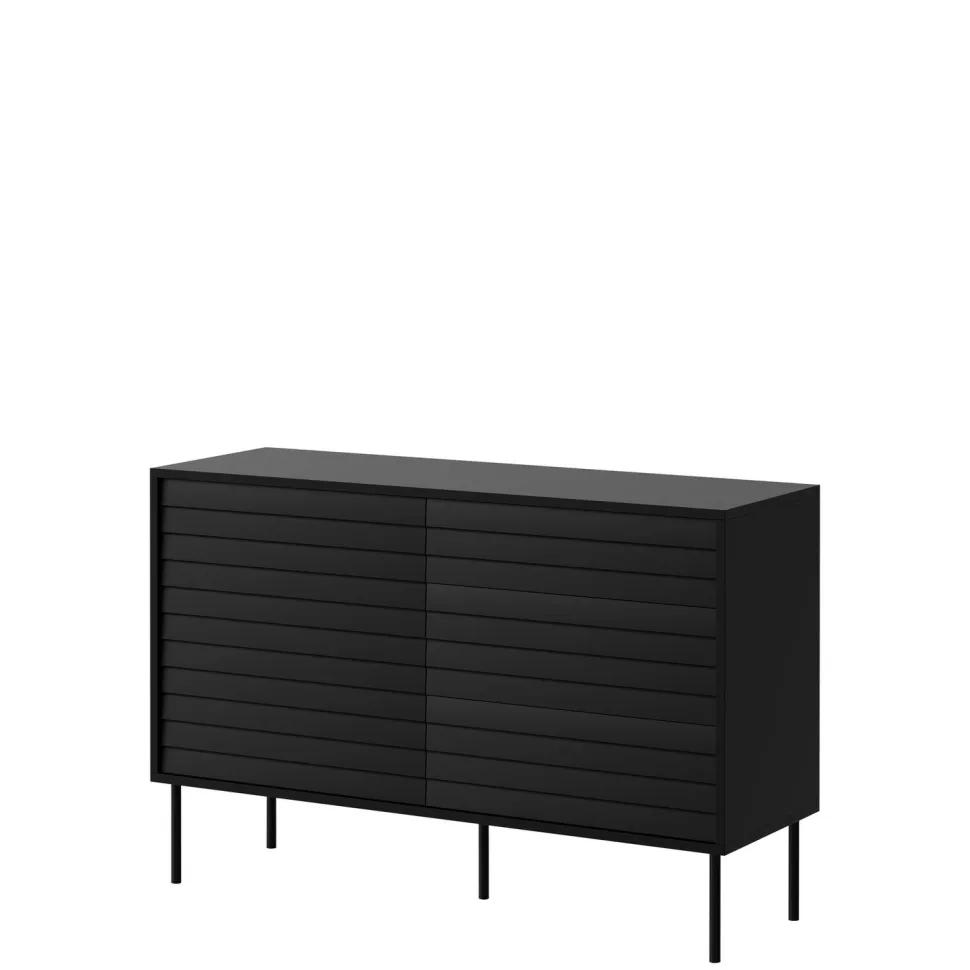 Lipasto CORTINA 120 1D3S, musta/ruskea (9768)
