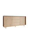 Lipasto FERIDO 2D3SZ, ruskea (3283)