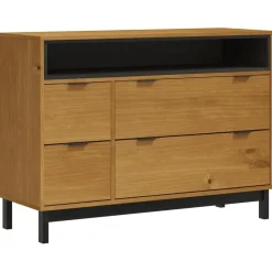 Lipasto FLAM 110x40x80 cm täysi mänty (76071)
