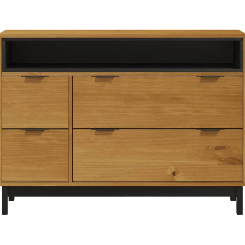 Lipasto FLAM 110x40x80 cm täysi mänty (76071)