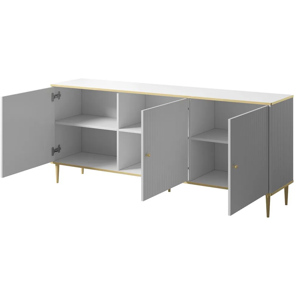 Lipasto GLAMOUR, musta/kulta (9635)