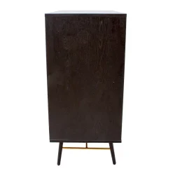 Lipasto Home4You Luxemburg 80x40x90cm, musta