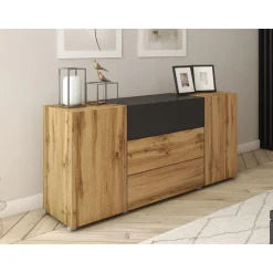 Lipasto Nomla BERLIN 150, 150x68cm, valkoinen