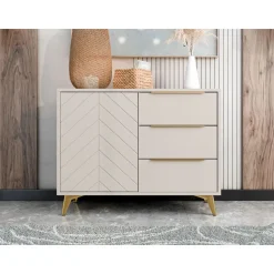 Lipasto Nomla 1D3SZ XYLIX, 100cm, beige