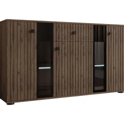 Lipasto Nomla SALSA MDF, 80x141cm, ruskea