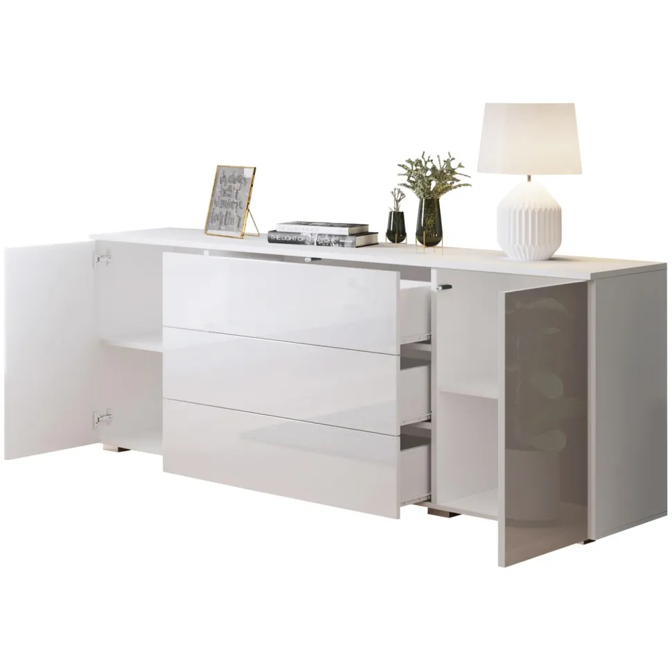 Lipasto PARIS 150, beige/valkoinen (4334)