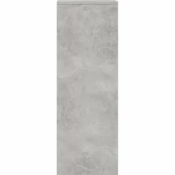 Lipasto 6 vetolaatikolla betoninharmaa 50x34x96 cm lastulevy