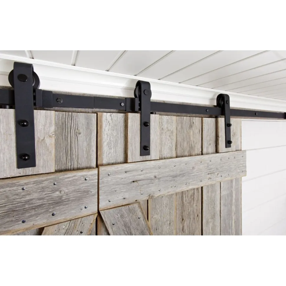 Liukuoven kiskopaketti ilman hidastimia Mirror Line Ladon Ovi, eri pituuksia
