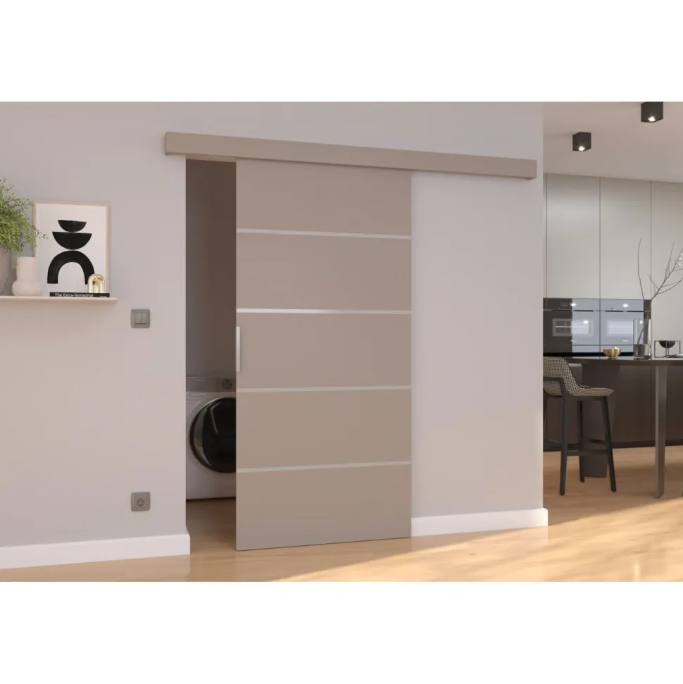 Liukuovet ADKR Biella 86, ruskea