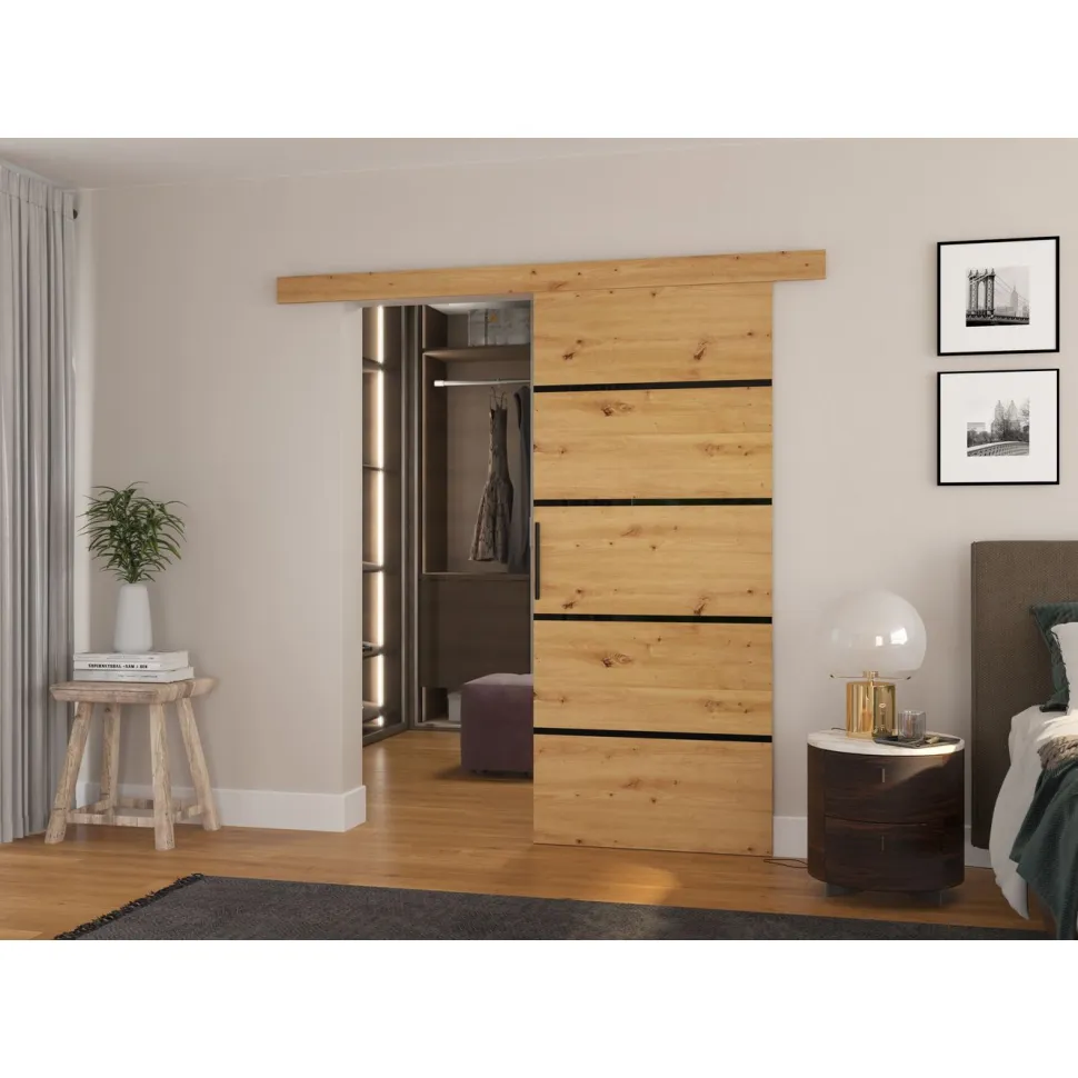 Liukuovet ADKR Muschu 86, ruskea
