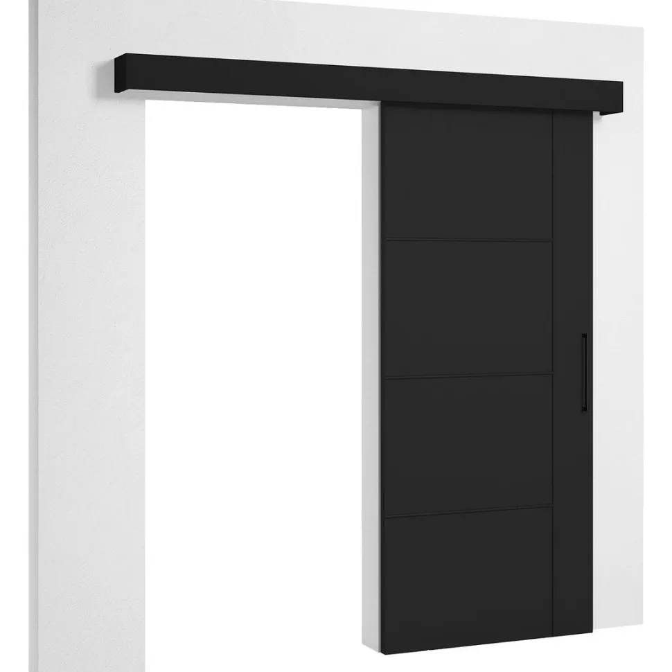 Liukuovi Eltap Crestina 206x96.5cm, musta
