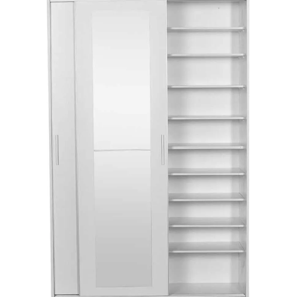 Liukuovikaappi Linento Furniture Prt-620-Bb-3 valkoinen