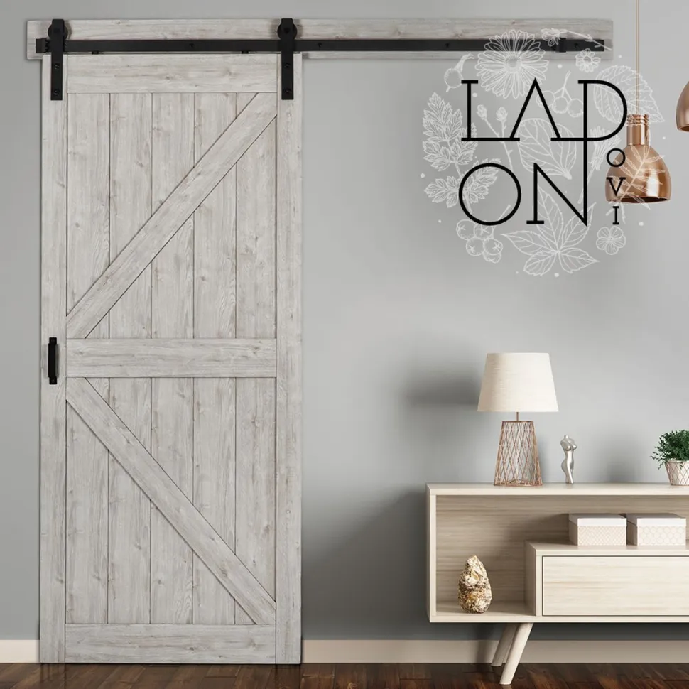 Liukuovi Mirror Line Ladon Ovi -valmispaketti 1067 mm hiekkakivi