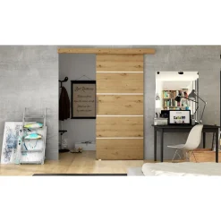 Liukuovi RUBI III + itsesulkeutuva mekanismi, beige (6871)