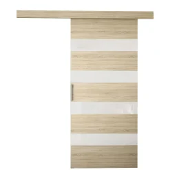 Liukuovi RUBI V + itsesulkeutuva mekanismi, beige/valkoinen (6169)