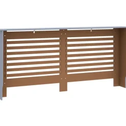 Lämpöpatterin suoja antrasiitti 172x19x81cm mdf