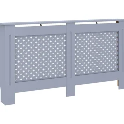 Lämpöpatterin suoja antrasiitti 152x19x81 cm mdf