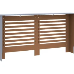 Lämpöpatterin suoja antrasiitti 152x19x81cm mdf