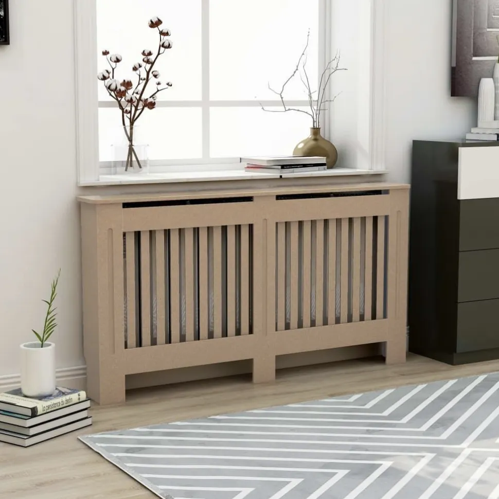 Lämpöpatterin suoja mdf 152x19x81cm