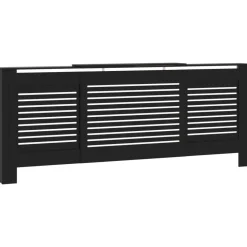 Lämpöpatterin suoja musta mdf 205 cm
