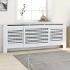 Lämpöpatterin suoja valkoinen mdf 205 cm
