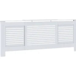 Lämpöpatterin suoja valkoinen mdf 205 cm