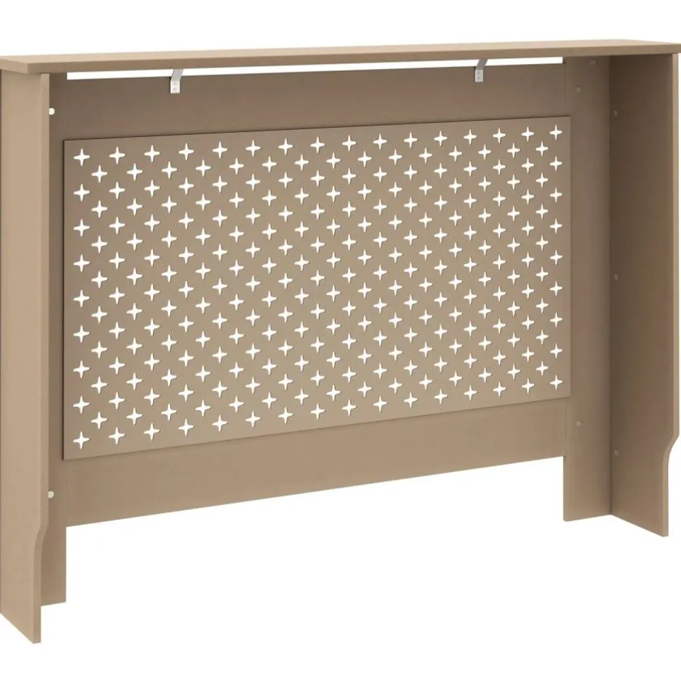 Lämpöpatterin suoja 112x19x81 cm mdf