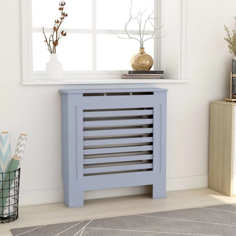 Lämpöpatterin suoja mdf harmaa 78 cm