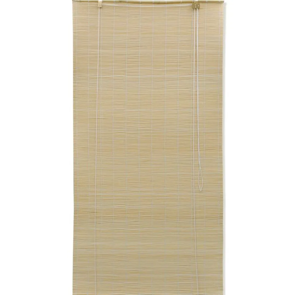 Luonnolliset bambu rullaverhot 80 x 160 cm