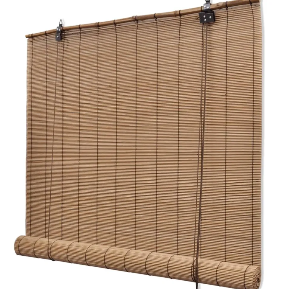Luonnolliset bambu rullaverhot 80 x 160 cm