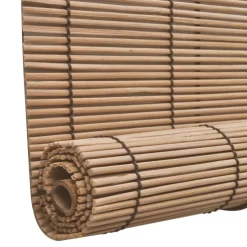 Luonnolliset bambu rullaverhot 80 x 160 cm