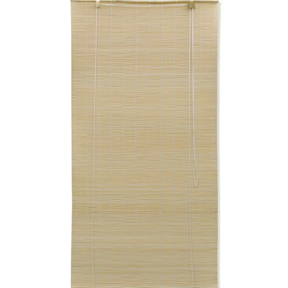 Luonnolliset bambu rullaverhot 80 x 160 cm
