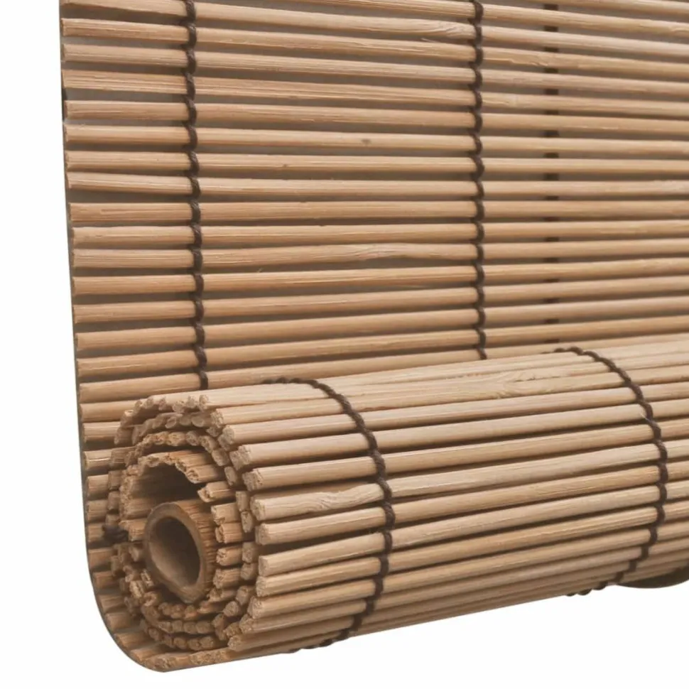Luonnolliset bambu rullaverhot 80 x 160 cm