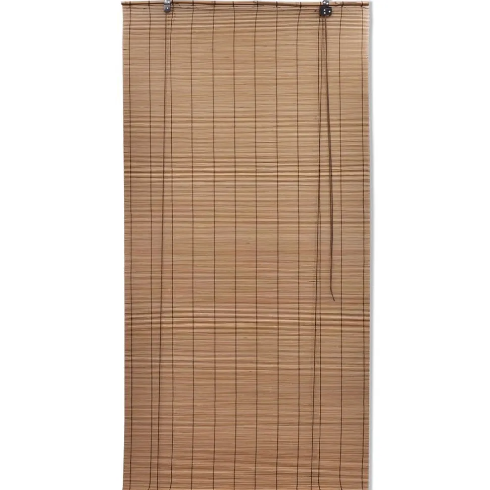 Luonnolliset bambu rullaverhot 80 x 160 cm