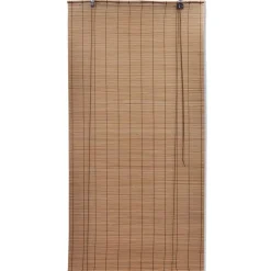 Luonnolliset bambu rullaverhot 80 x 160 cm