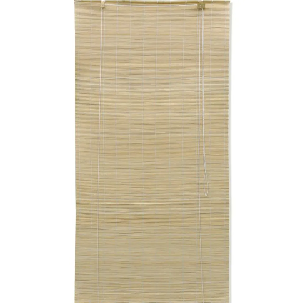 Luonnolliset bambu rullaverhot 80 x 160 cm