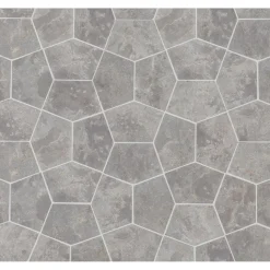 Luonnonkivilaatta Qualitystone Pentagon Light Grey, 150x100mm