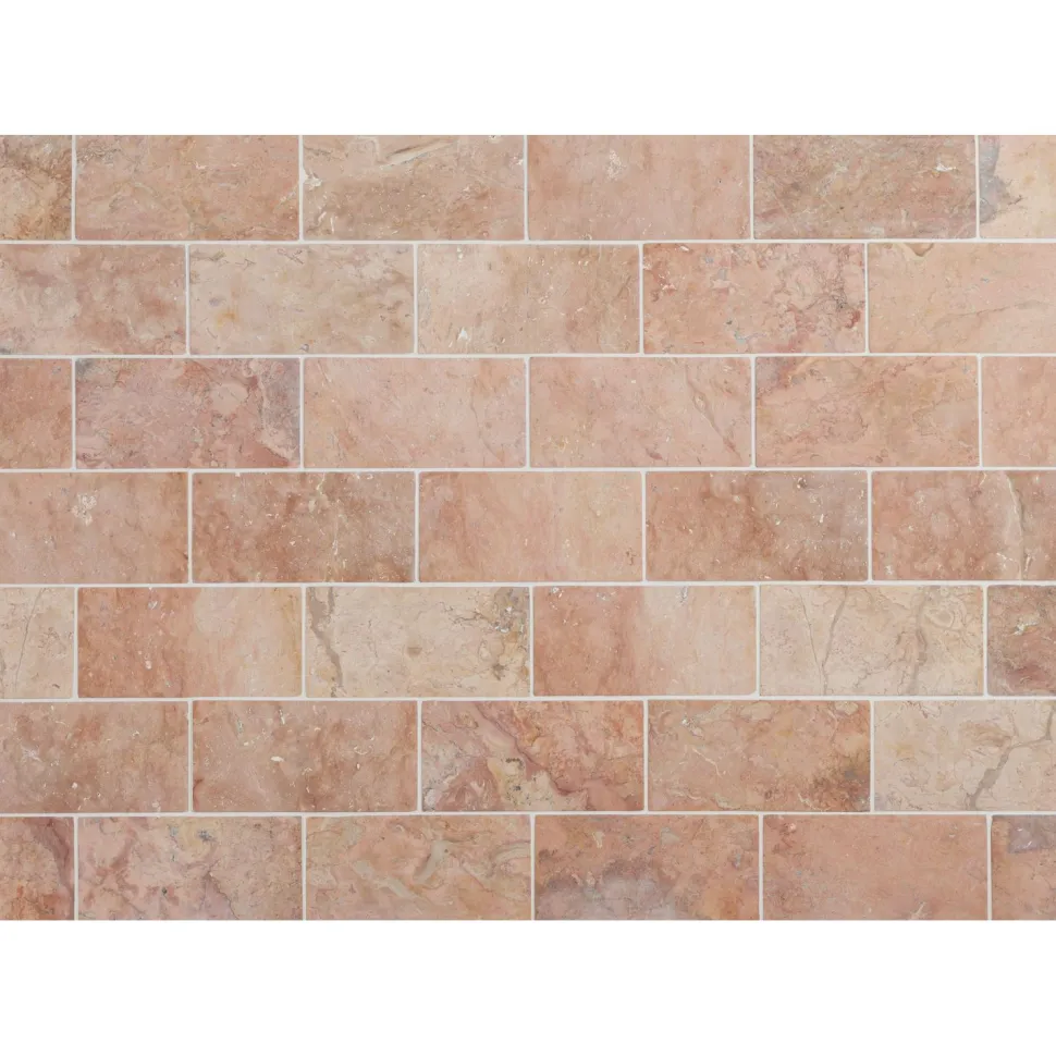 Luonnonkivilaatta Qualitystone Terra Marble Tile, 100x200mm