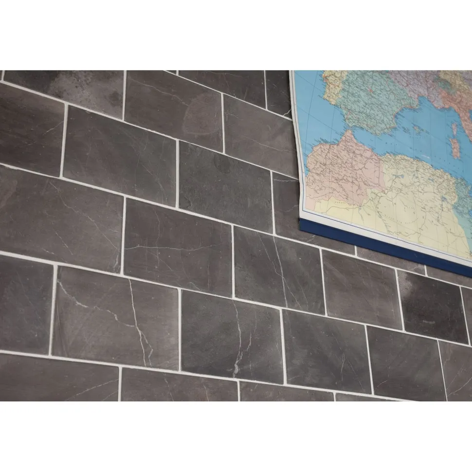 Luonnonkivilaatta Qualitystone Grey Marble Tile, 100x200mm