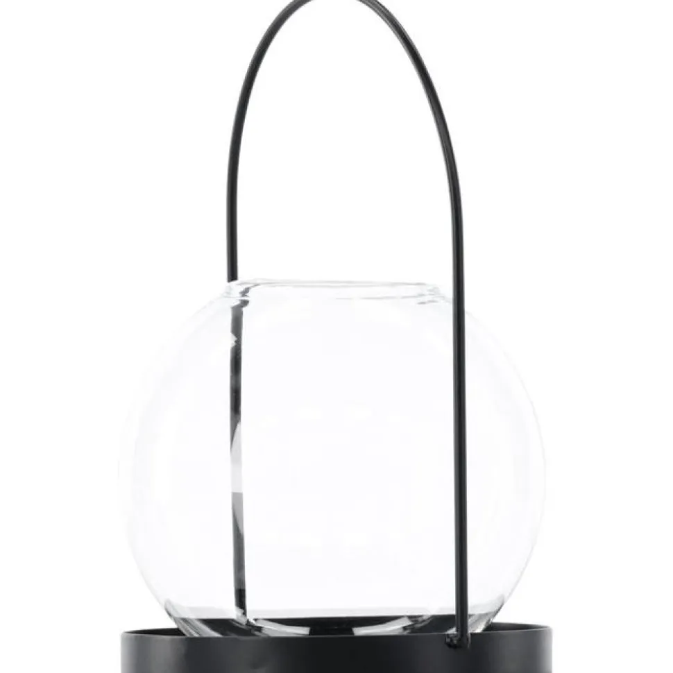 Lyhty Venture Home Flora, ø22cm, musta